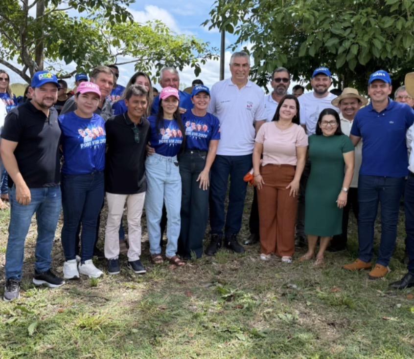 Hana e Flavio Mezzomo vistoriam asfaltamento da PA-150, em Breu Branco