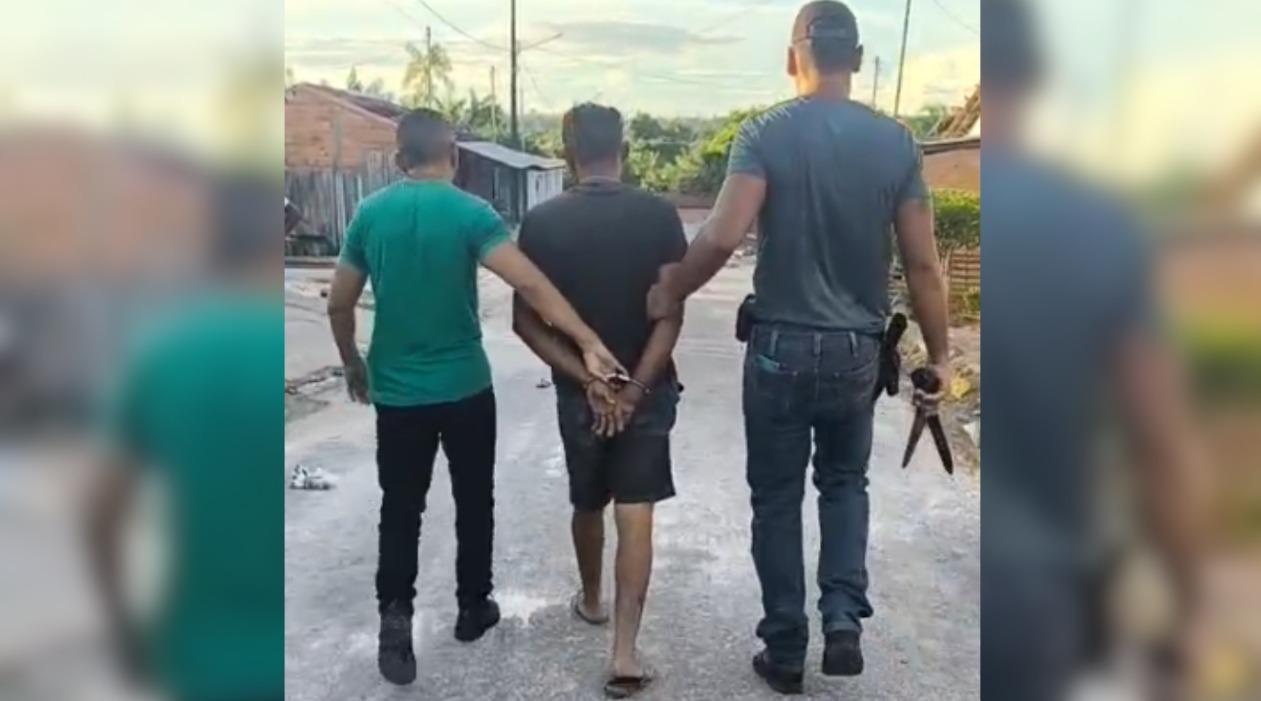 Homem é preso em flagrante por homicídio em Ipixuna do Pará