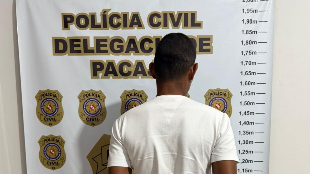 Homem é preso por agressão, ameaça e invasão de casa contra ex-companheira em Pacajá