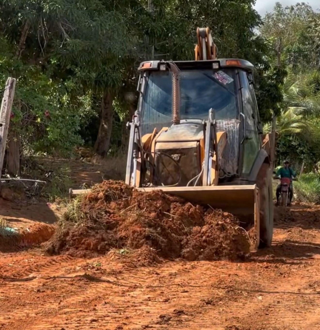 Itupiranga: Gestão Godoy leva limpeza urbana e infraestrutura para o distrito de Cajazeiras