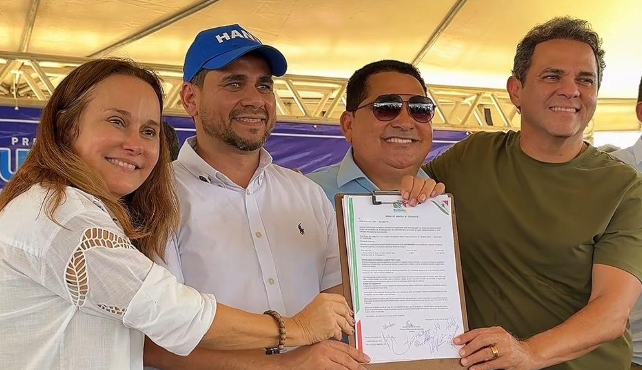 Itupiranga: Godoy dá início à obra de revitalização da Lagoa Geovana Gomes
