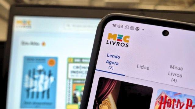 MEC disponibiliza APP gratuito com quase 8 mil livros digitais