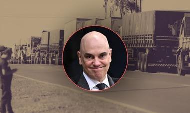 Multas a caminhoneiros ordenadas por Moraes superam valores aplicados a empresas da Lava Jato