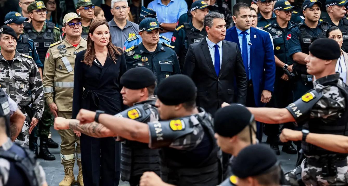 Na primeira semana como governadora do Pará, Hana Ghassan fortalece ações de segurança pública