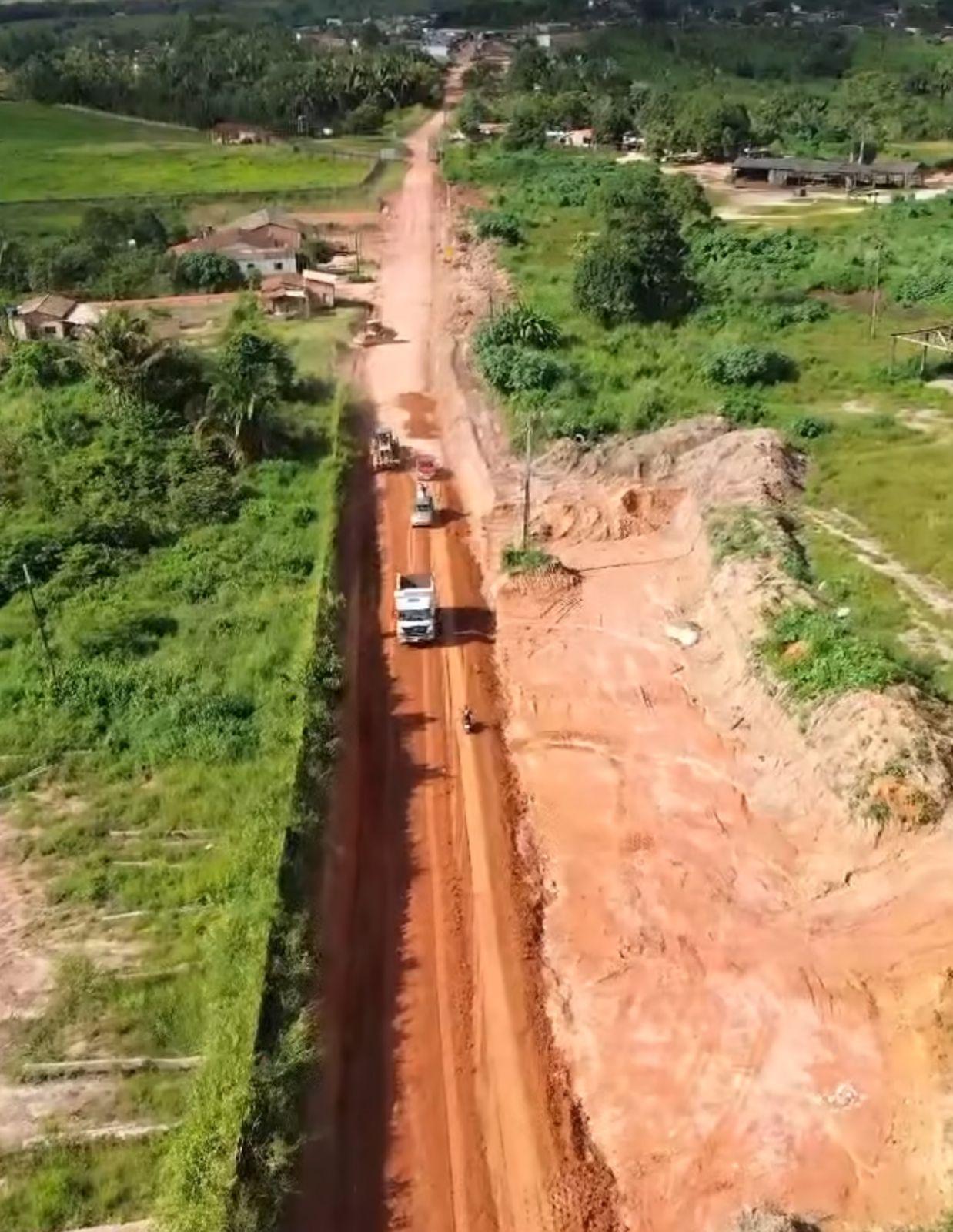 Novo Repartimento: gestão Valdir Lemes intensifica obras de infraestrutura na Trans Tuerê