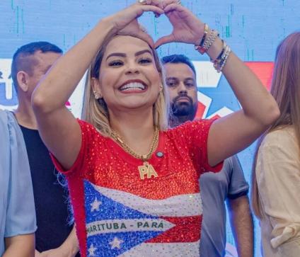 Patrícia Alencar anuncia permanência na Prefeitura de Marituba e descarta candidatura a deputada federal