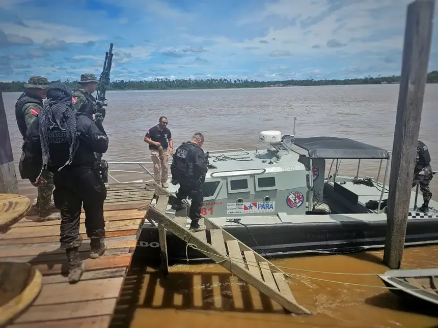 'Piratas' são presos após roubos a embarcações no rio Maiuatá, em Igarapé-Miri
