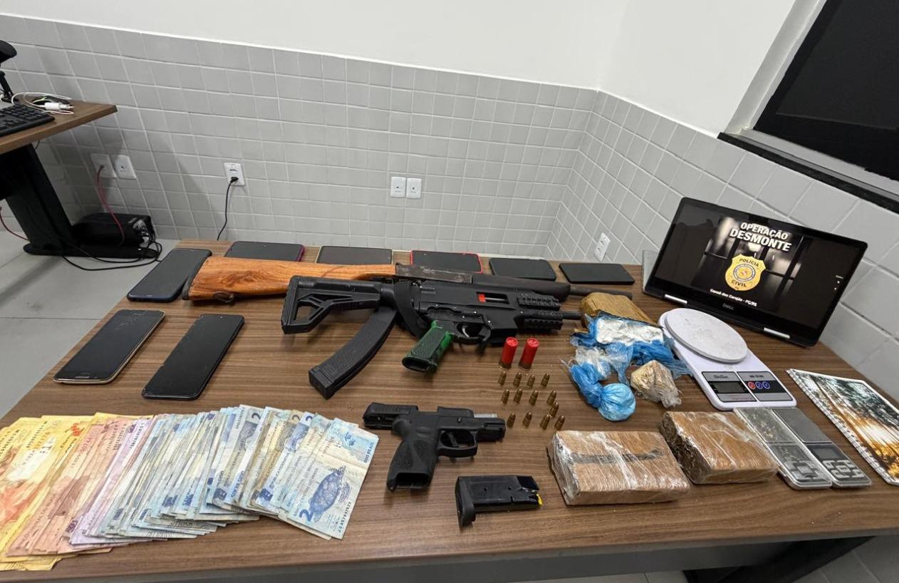 Polícia Civil deflagra operação contra organização criminosa em Canaã dos Carajás