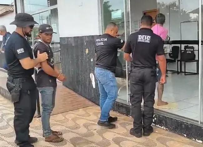 Polícia Civil do Tocantins prende dois suspeitos durante operação contra o tráfico em Recursolândia