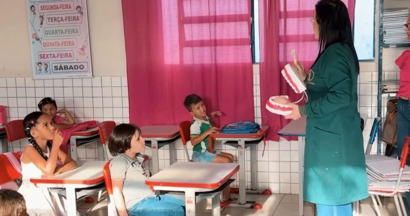 Prefeitura de Água Azul do Norte realiza Dia B de Saúde Bucal nas escolas