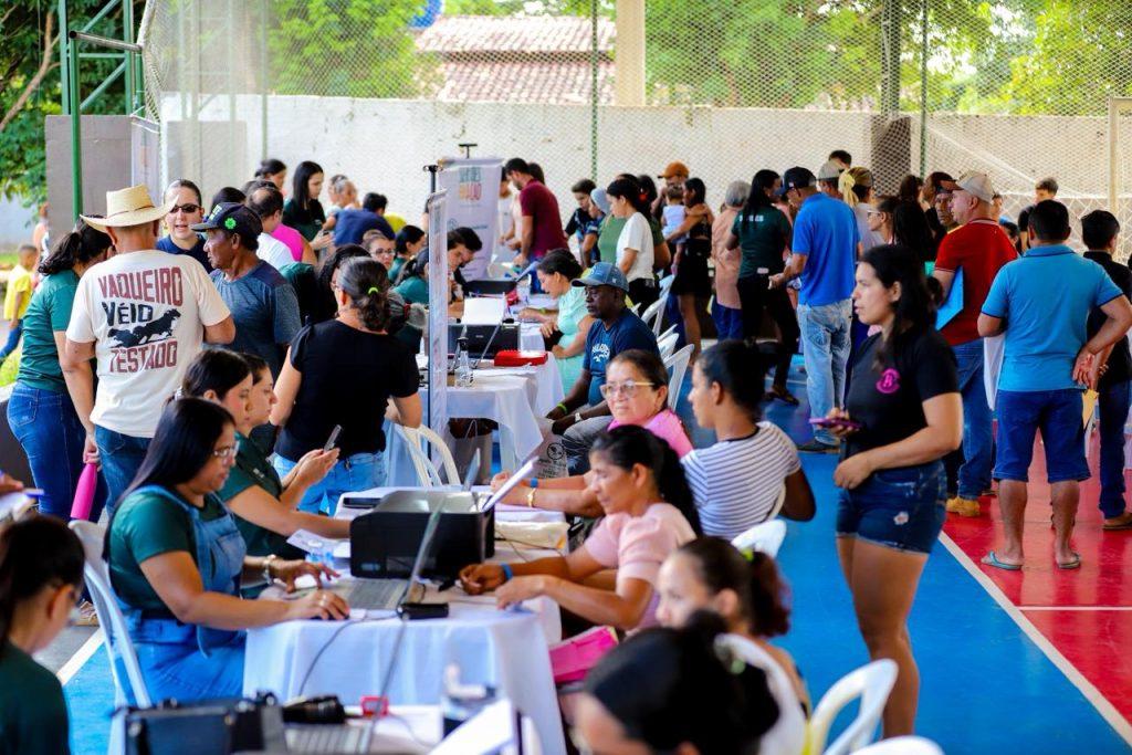 Prefeitura de Canaã dos Carajás leva ação itinerante para a Vila Bom Jesus