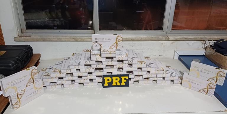 PRF apreende 50 canetas emagrecedoras contrabandeadas, em Castanhal