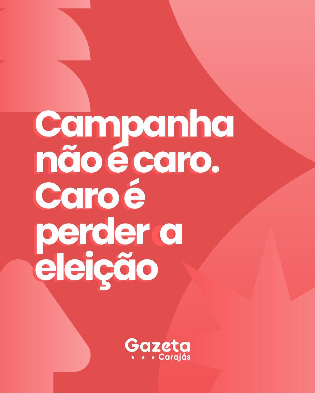 Se você não abrir o bolso, e principalmente a mente, não será eleito deputado em 2026