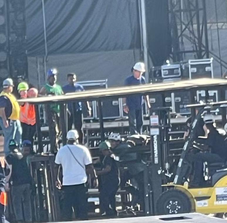 Trabalhador morre na montagem do palco do show da Shakira em Copacabana