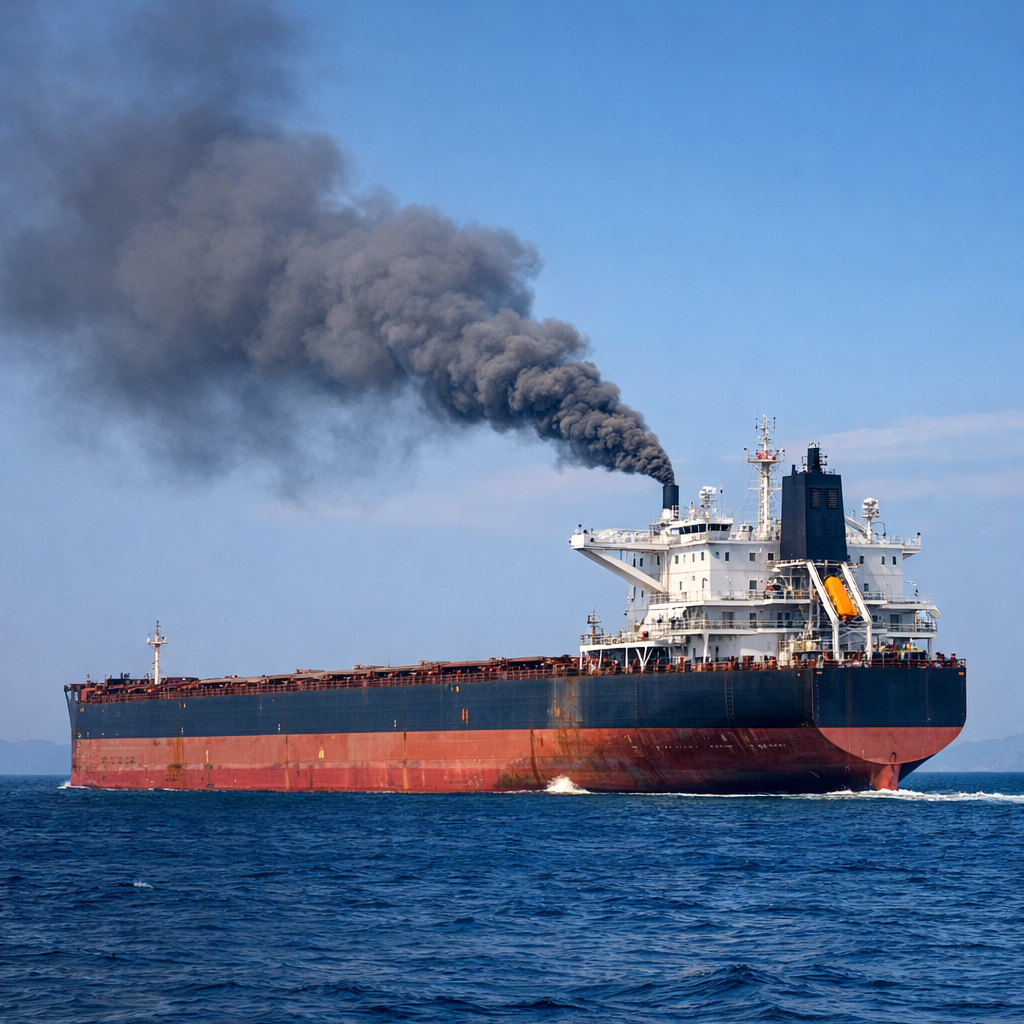 Vale aposta em navio movido a etanol para reduzir poluição no transporte de minério