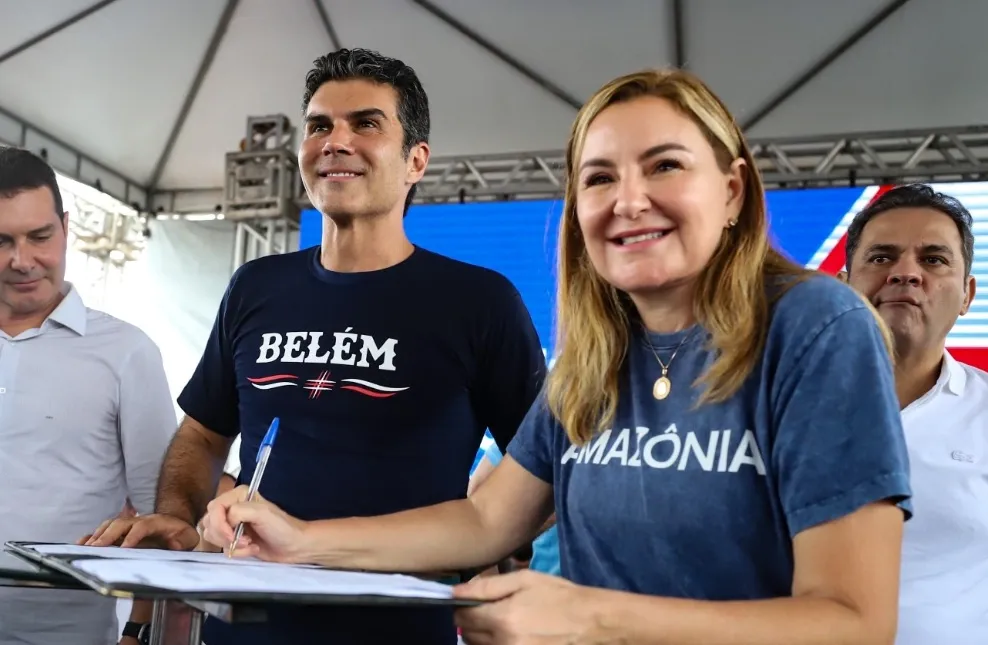Visando o Senado, Helder Barbalho deixa Governo do Estado e Hana Ghassan assume