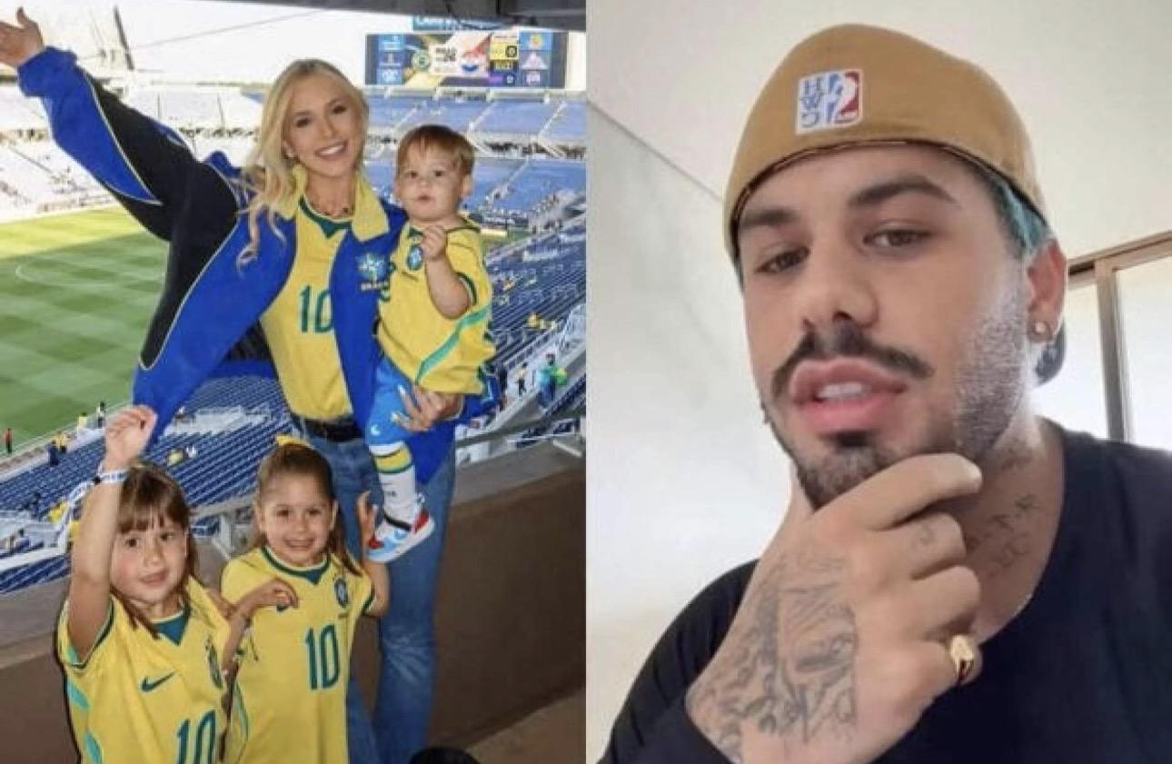 Zé Felipe impõe limites na rotina dos filhos e manda recado direto para Virgínia após viagem aos EUA