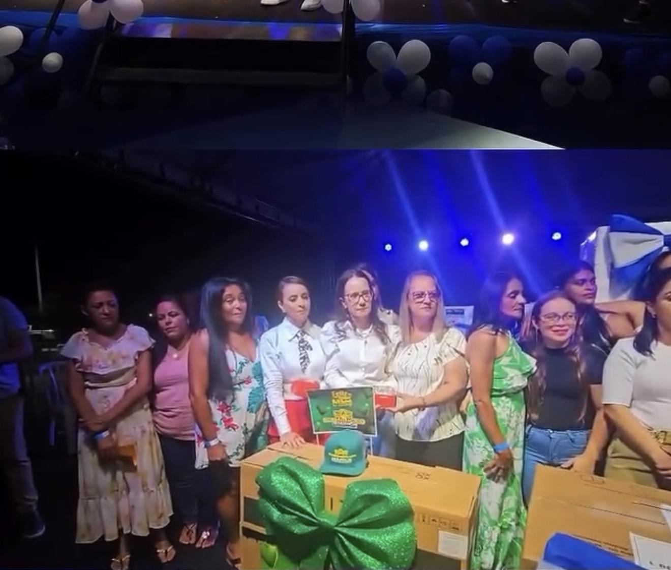 Cumaru do Norte celebra mães com grande festa e distribuição de prêmios