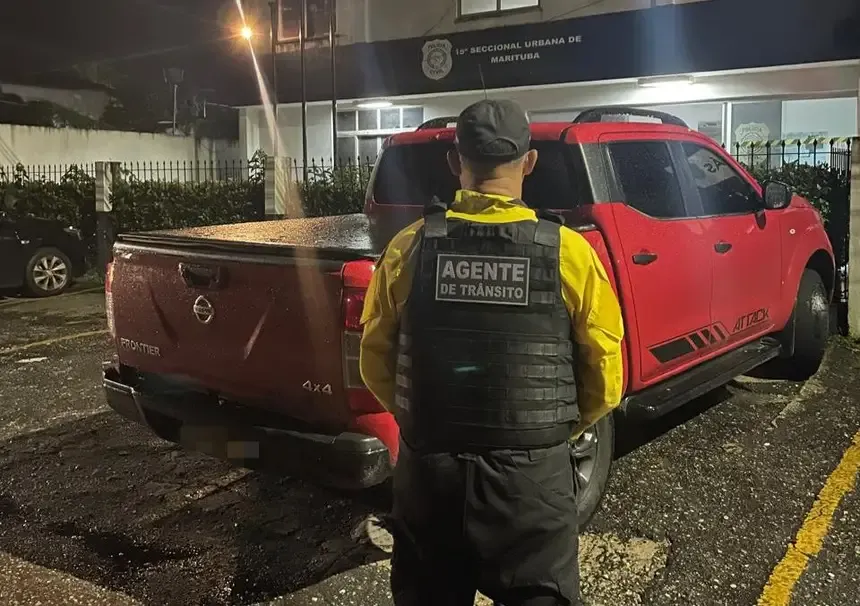 Detran recupera veículo com registro de roubo durante fiscalização na BR-316, em Marituba