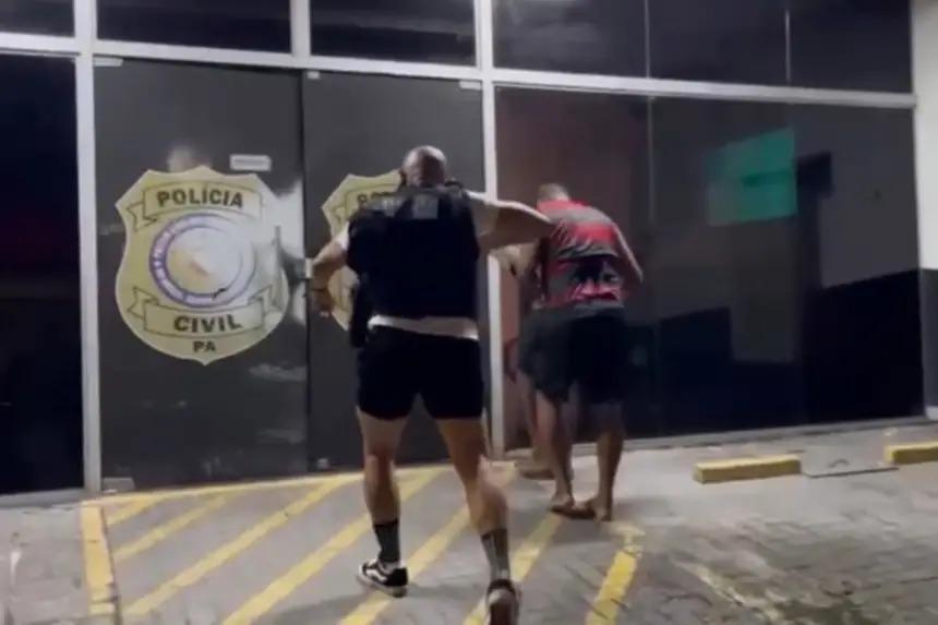 Dois homens são presos pela Polícia Civil por extorsão mediante sequestro em Barcarena
