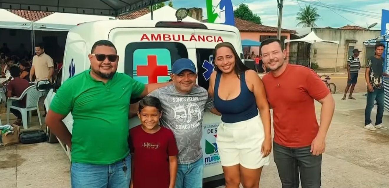 Em Itupiranga, Aveilton garante ambulância para a comunidade de Cajazeiras