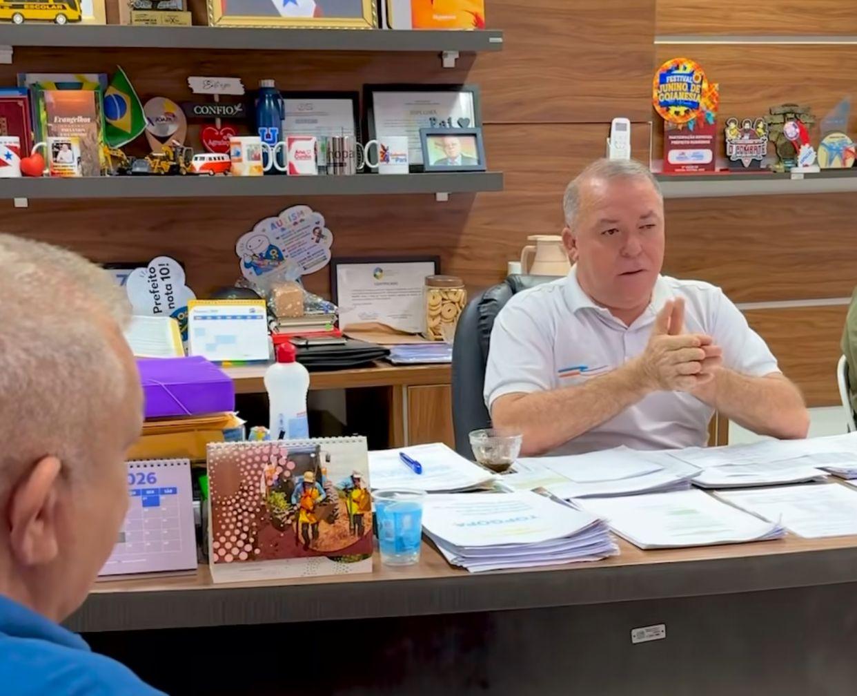 Em reunião com a ACIG, Russinho discute o fortalecimento do comércio de Goianésia do Pará