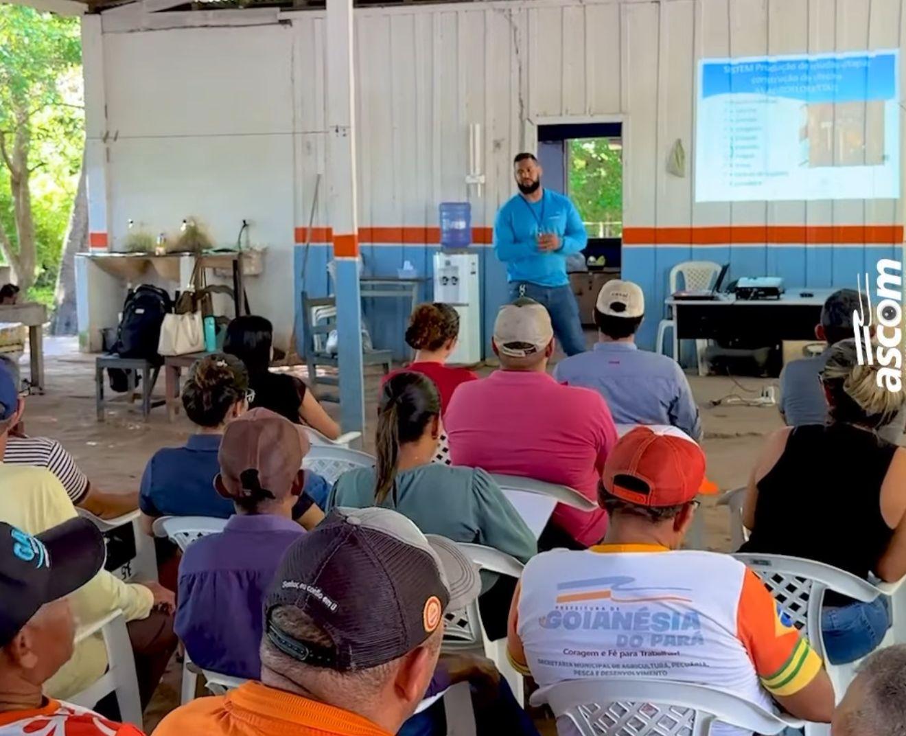 Goianésia do Pará promove palestra sobre produção de mudas e controle biológico de pragas