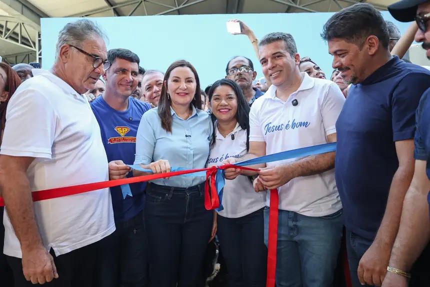 Governadora Hana Ghassan entrega Nova Feira de Tucuruí, após investimento de R$ 19,7 milhões do Estado