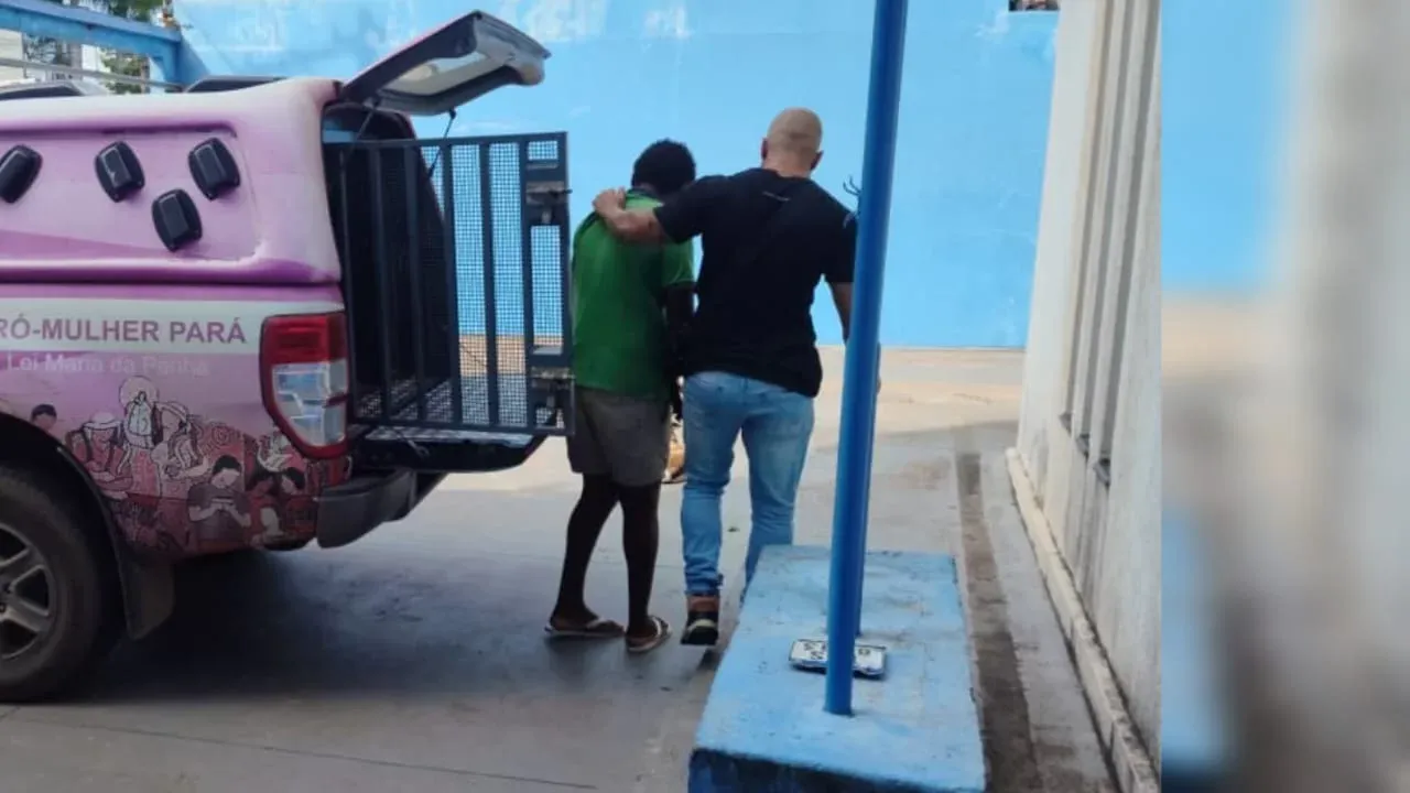 Homem é preso em flagrante após agredir a própria mãe com punhal em Marabá