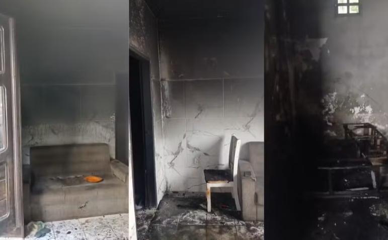 Incêndio em Serrinha (BA) mata três crianças e mãe é presa por deixar filhos sozinhos em casa