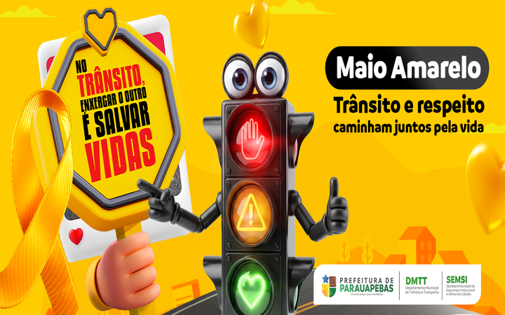 MAIO AMARELO - TRÂNSITO