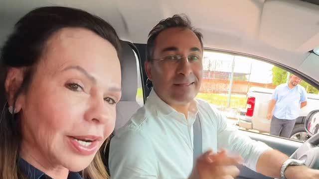 'Nossa próxima governadora': Wagner e Dorinha cumprem agenda em Araguaína