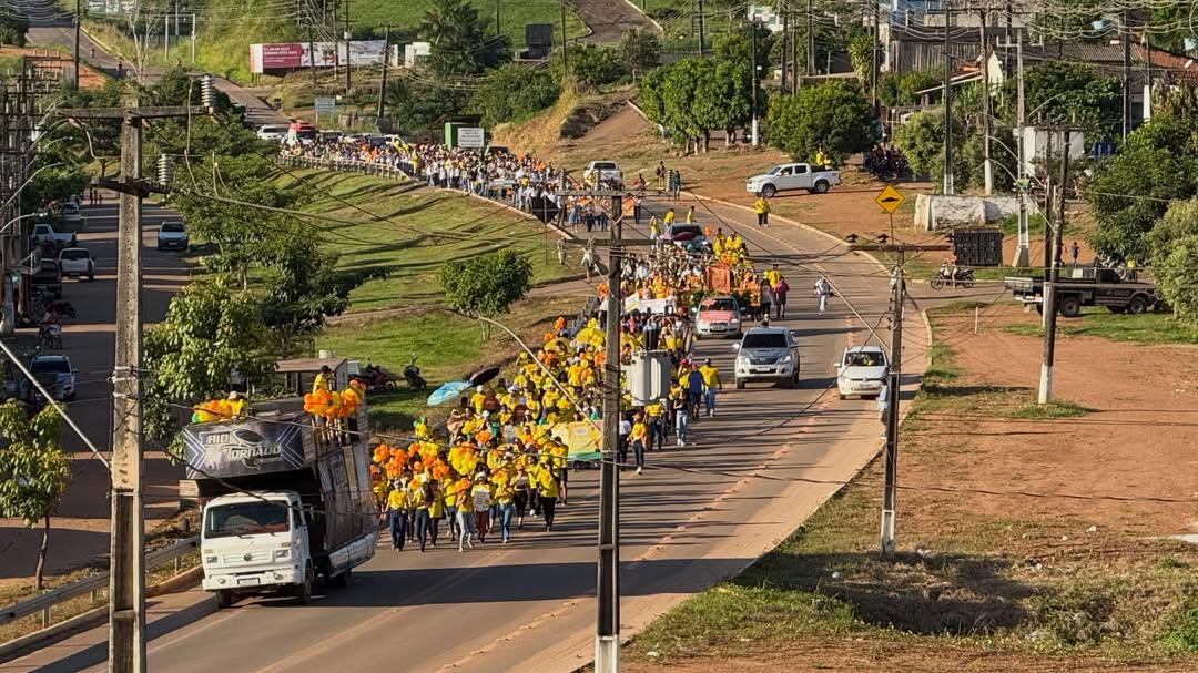 Novo Repartimento realiza caminhada histórica pelo Maio Laranja