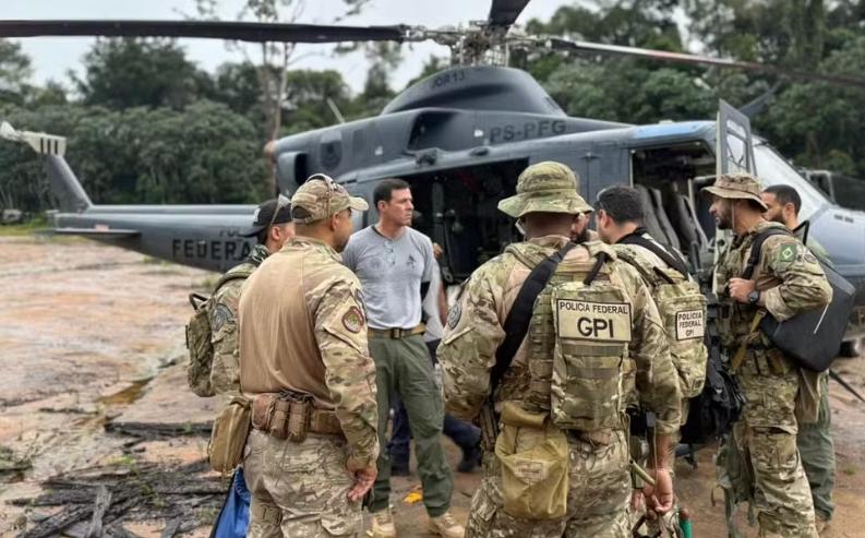 Operação desativa sete áreas de garimpo ilegal na divisa do Amapá com Pará