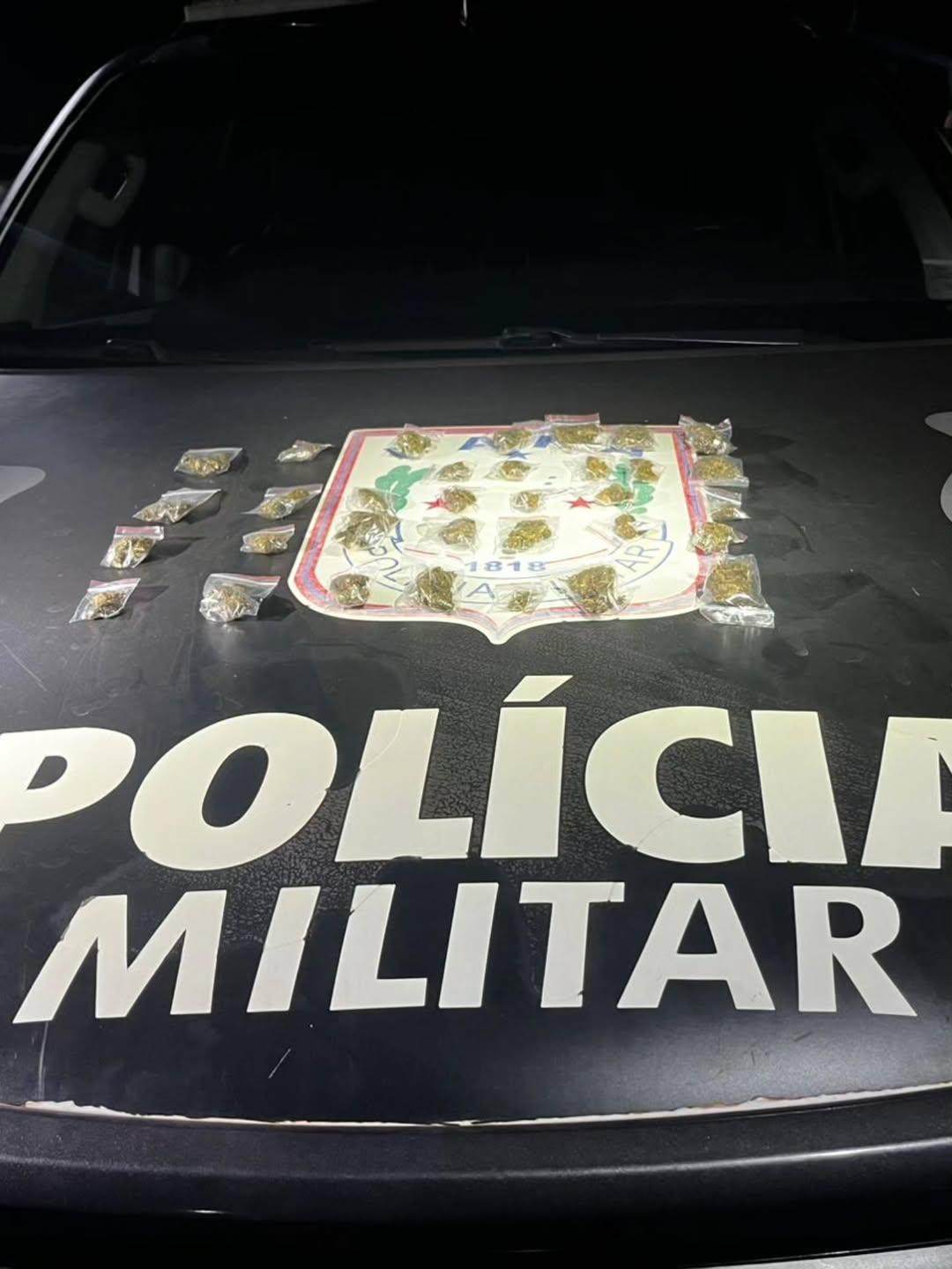 Polícia de Redenção prende suspeitos de tráfico nos setores Primavera e Vila Maria