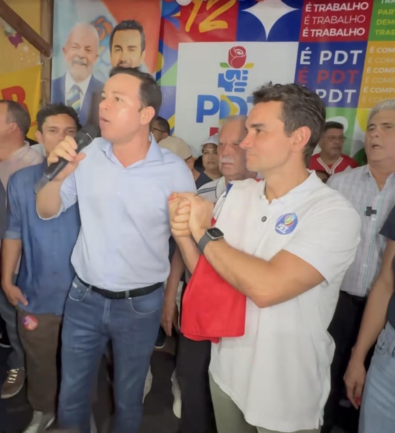 Valber Milhomem destaca atuação de Celso Sabino durante encontro do PDT em Belém