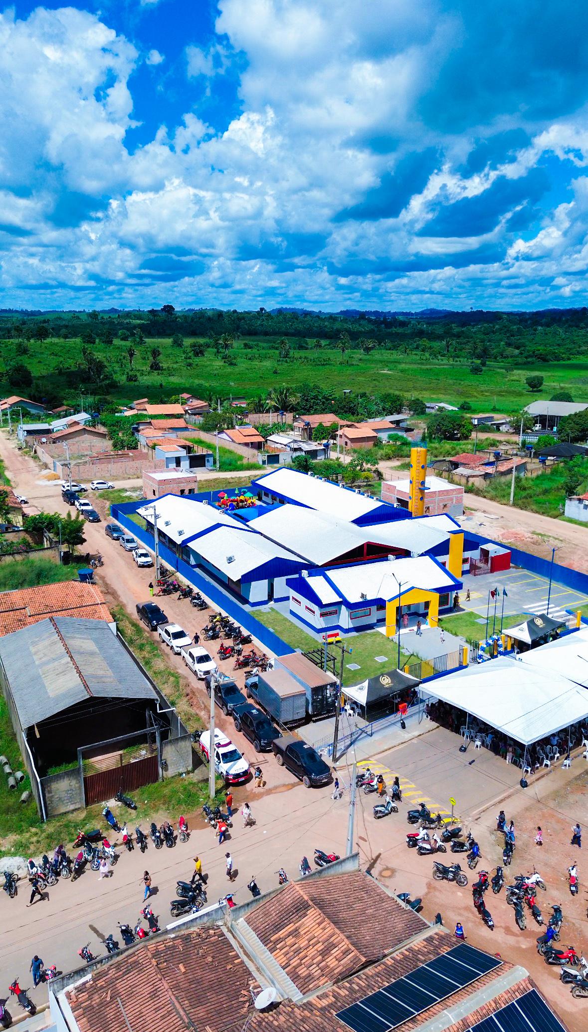 Prefeitura de Pacajá inaugura creche de tempo integral