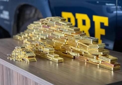 PRF apreende 13 kg de ouro avaliados em R$ 8 milhões em carro na BR-230, em Altamira