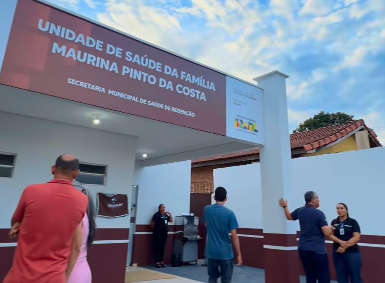 Redenção: Dr. Rener reinaugura UBS da Vila da Pedra após reforma estrutural