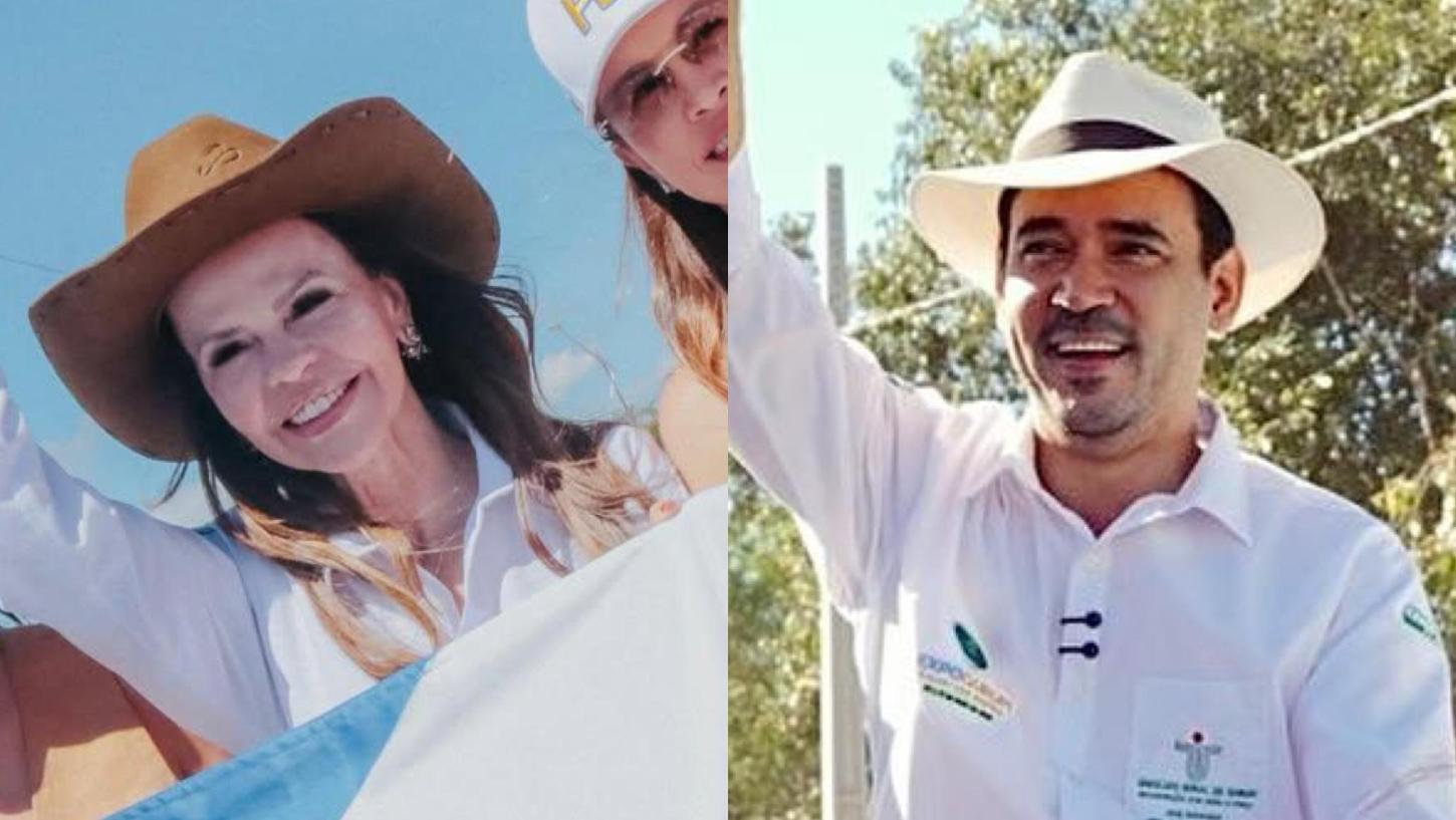 Rivais na disputa eleitoral, Dorinha e Vicentinho participam da mesma cavalgada em Gurupi