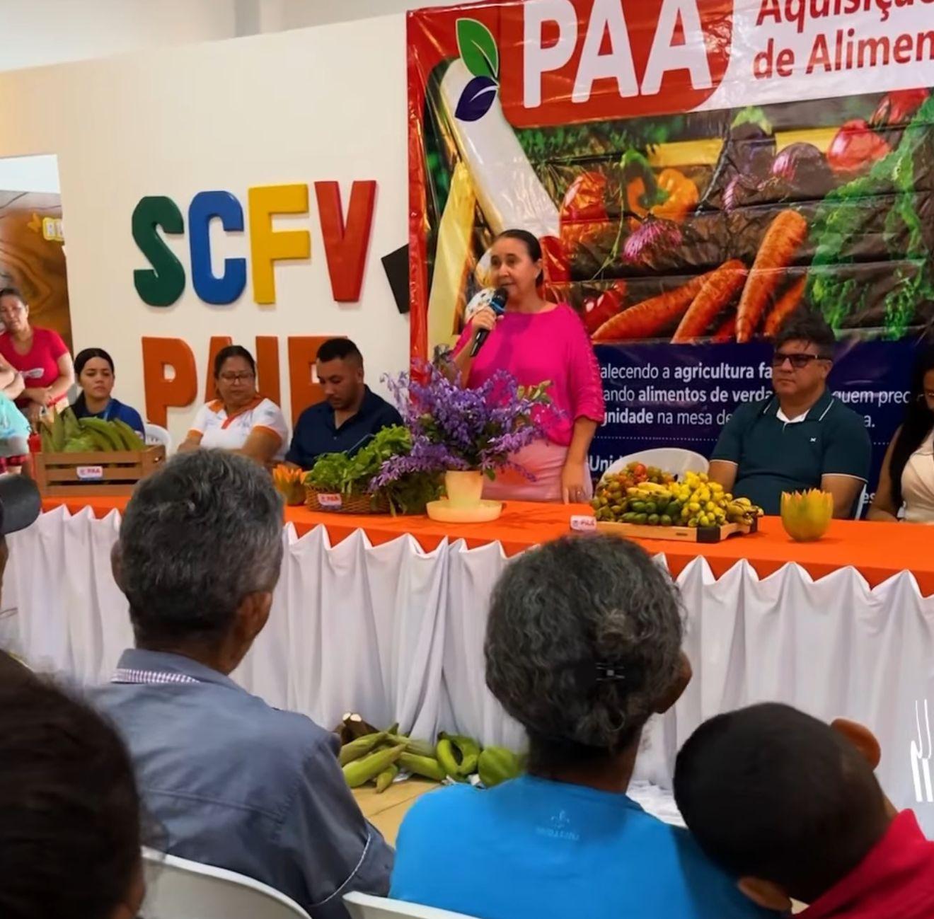 Segurança alimentar: famílias de Goianésia do Pará recebem cestas verdes por meio do PAA