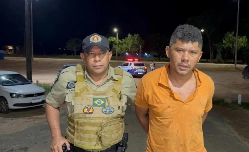 Tocantins: homem é preso após agredir companheira e atirar contra policiais