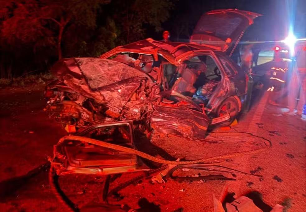 Acidente na TO-110 entre Taguatinga e Ponte Alta do Bom Jesus (TO) deixa quatro mortos após colisão frontal
