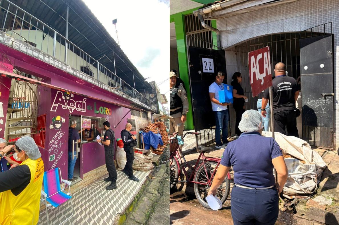 Ananindeua: MPPA coordena fiscalização em pontos de venda e processamento de açaí
