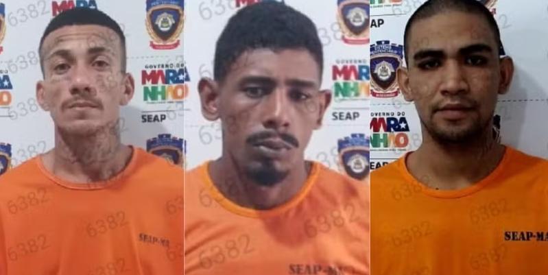 Após serrar grades, três detentos fogem de presídio em Bacabal