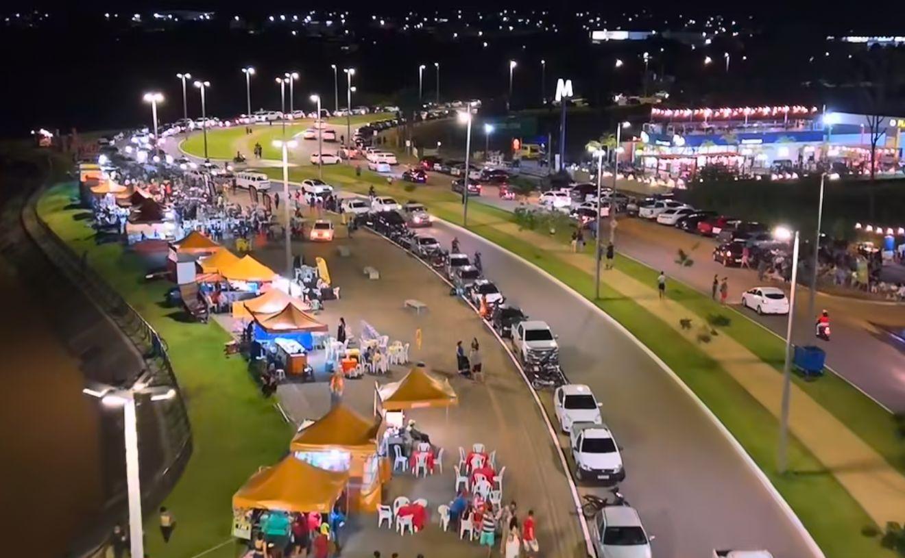 Araguaína na torcida! Jogos do Brasil serão transmitidos em telão na Via Lago