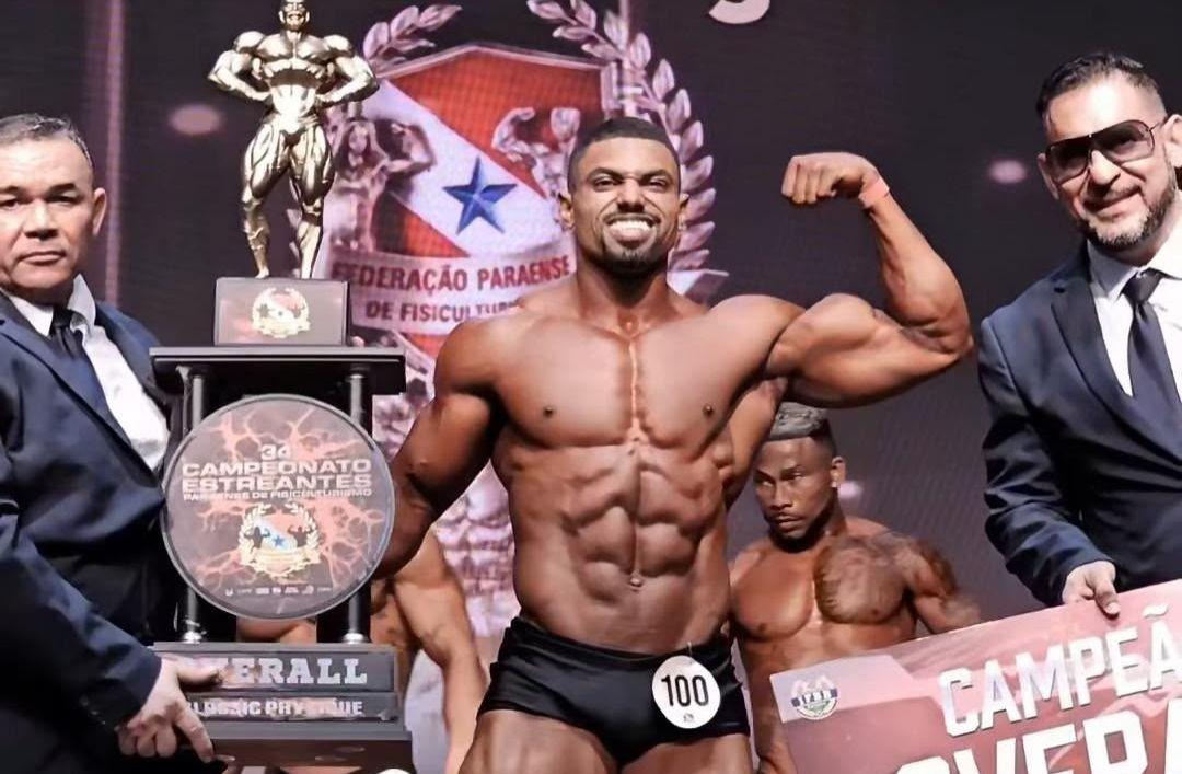 Atleta de Novo Repartimento, Heitor Braga se destaca no Campeonato Paraense de Fisiculturismo