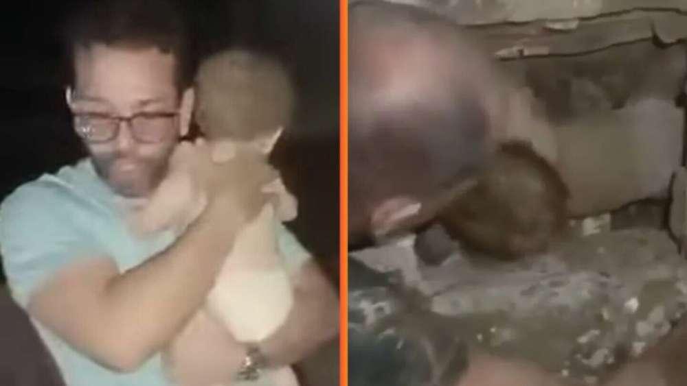 Bebê é resgatado com vida após terremoto na Venezuela