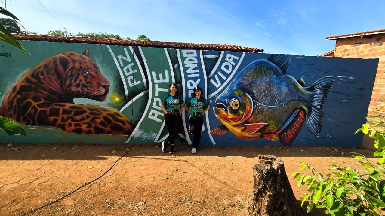 Colorindo Favelas pela Amazônia leva arte urbana e oportunidades para jovens da Região de Carajás