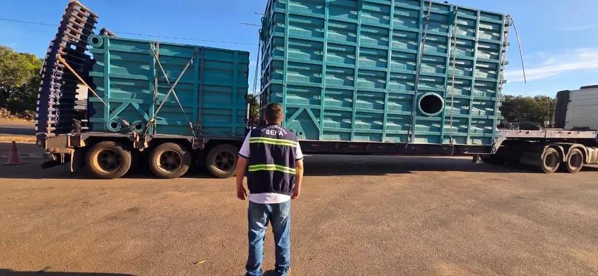 Conceição do Araguaia: Sefa apreende estação de tratamento de esgoto avaliada em R$ 1,1 milhão